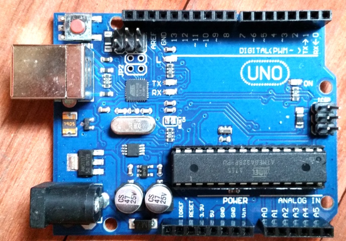 Arduino Uno microcontroller board