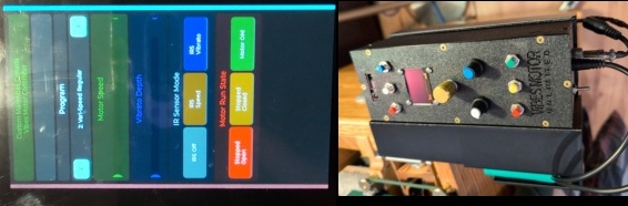 Phone app and V2.0 control box